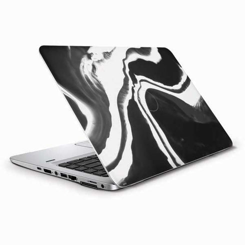 Black Marble Ink HP Elitebook Skin